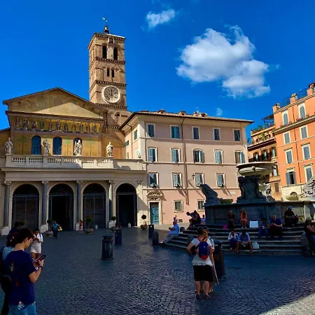 شقة La Scalea In Trastevere *